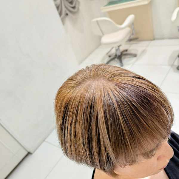 ショート×アンブレラカラー《白髪ぼかし》