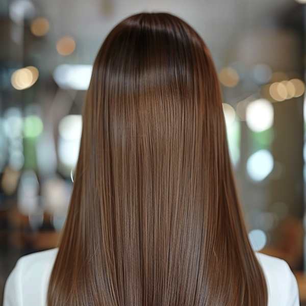 髪質改善ストレート./うる艶カラー/艶めきロング