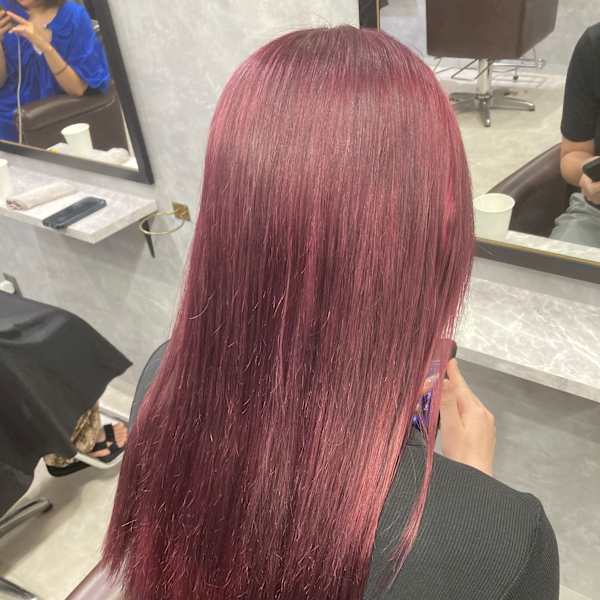 艶ピンクカラー