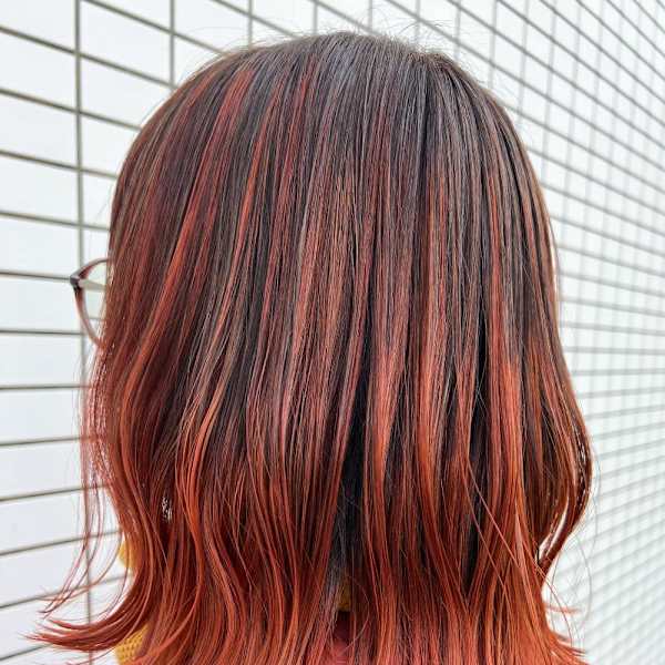 《cropes辻堂 阿部》シャドールーツで新色オレンジカラー