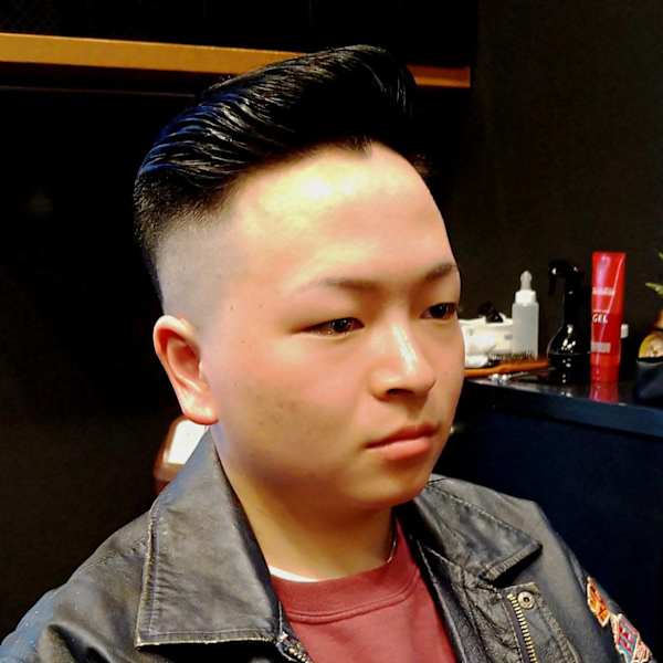 クラシカル風スキンフェードカット