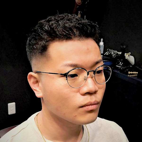 スキンフェード×濡れパン