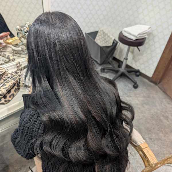 王道黒髪ロングヘアーになるまで