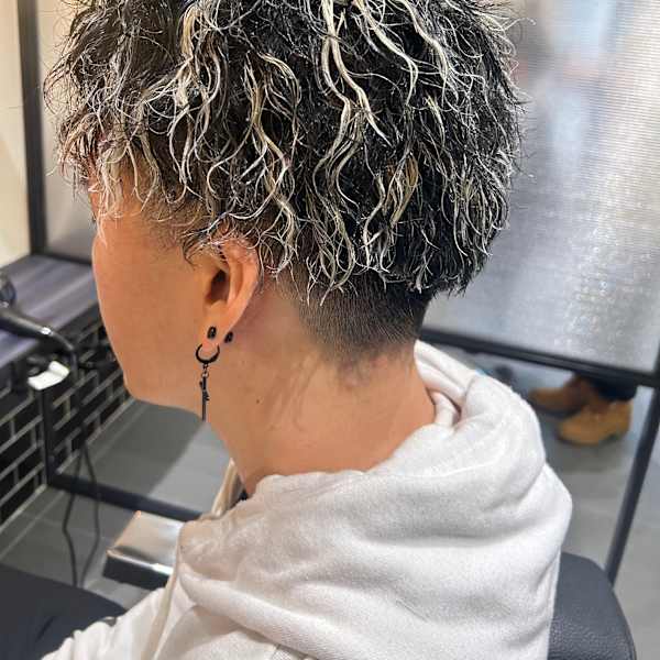 ツイスパ+ホワイトメッシュ