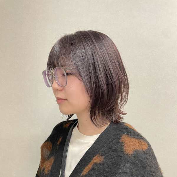 大人可愛い/レイヤーボブ|latte hair lily