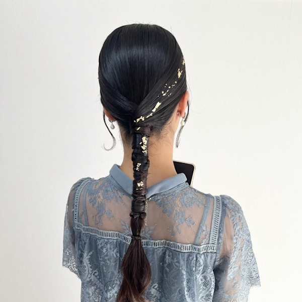 ツヤっと編み下ろし