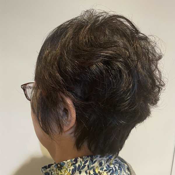 ミセスにおすすめのレイヤーショート