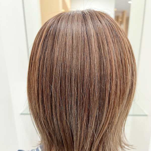 【ハイライト×ベージュカラー】