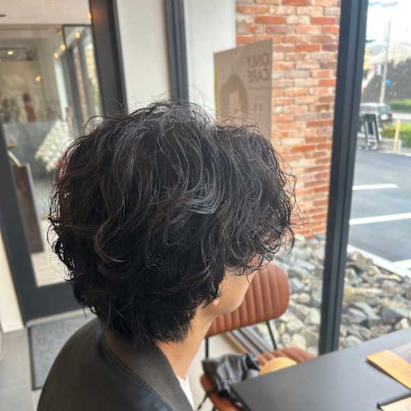 大人の色気パーマ
