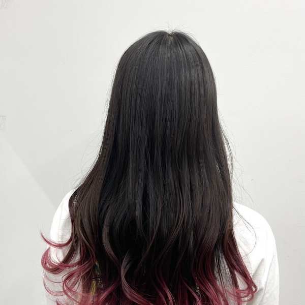 グラデーションカラー レッド