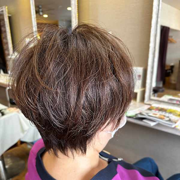 30代40代50代マッシュショートショートボブショートカット