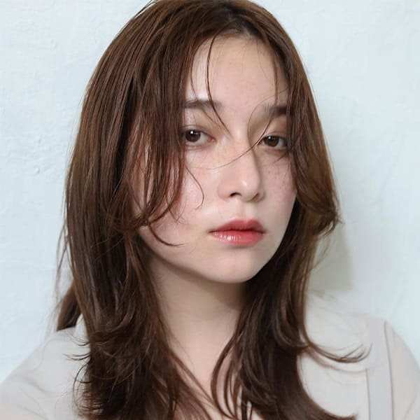 ニュアンスセンターパートロング
