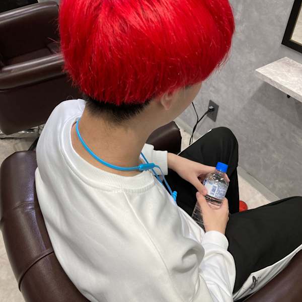 ブリーチレッドカラー