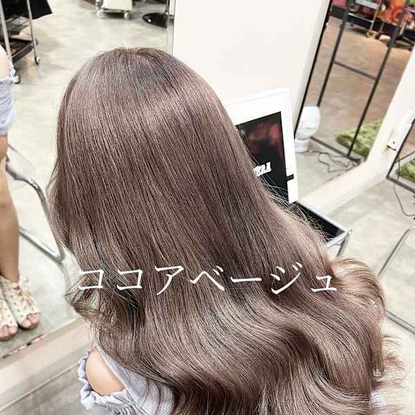 【W_SALON 河原町】ココアベージュ/韓国風巻き/レイヤ|W_SALON