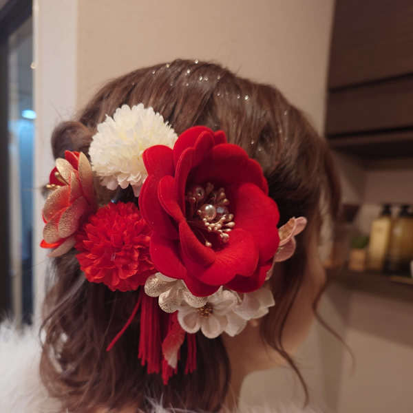 成人式ヘアセットのみ¥9,900★リハーサル付き★
