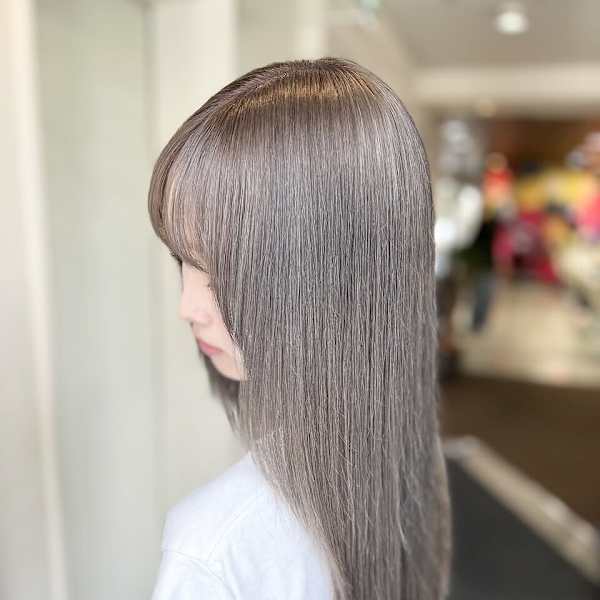 【W_SALON 河原町】スモーキーグレージュ/レイヤー