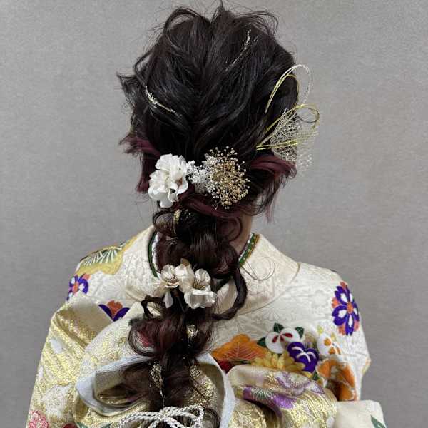 成人式ヘアアレンジ