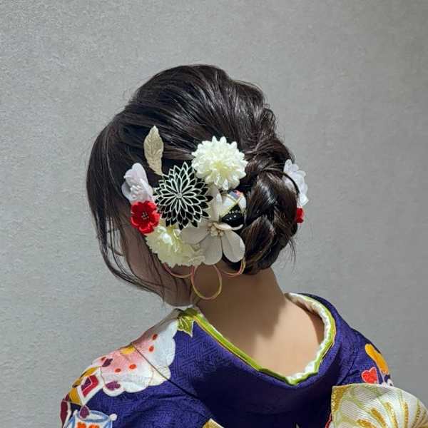 成人式ヘアアレンジ