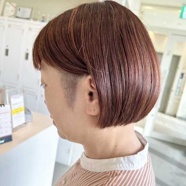 刈り上げボブ/20代/30代|La Sente Lycee terrace 甲子園口