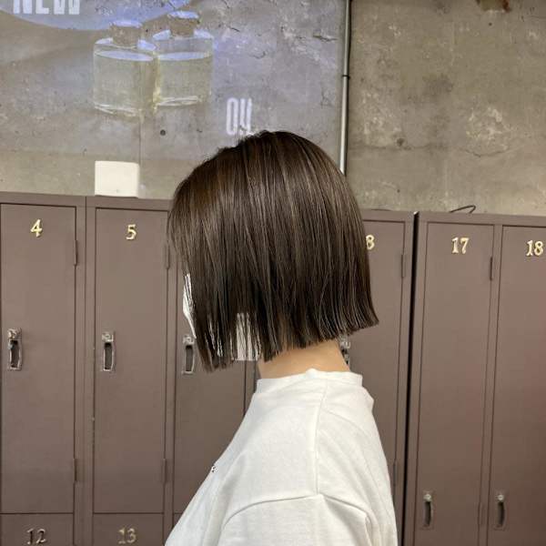 ミロワールストレート+ボブ