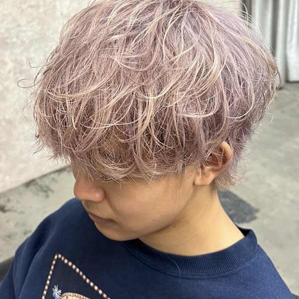 ピンクベージュ|メンズサロン growth天神店【メンズサロングロウ】 メンズカット/メンズパーマ/眉毛