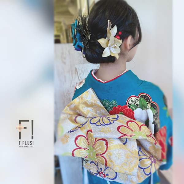 hairmake&nail F PLUS!× 成人式ヘア