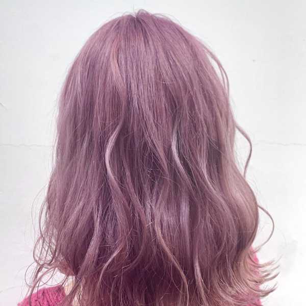 似合わせカットフェミニンロングくびレイヤーメルティカラー