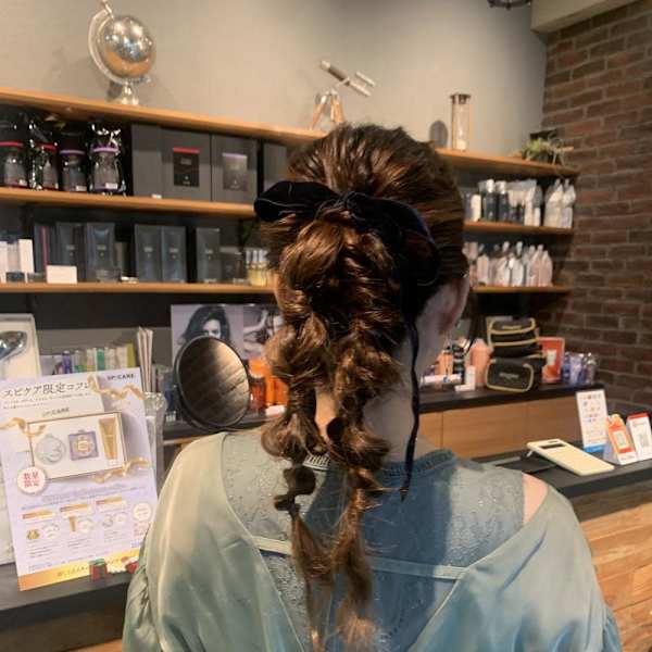 お呼ばれヘアアレンジ