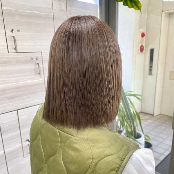 ボブ×ベージュカラー|the path Kego