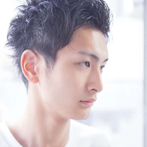 ビジネスアップバング/爽やかツーブロック/刈り上げショート