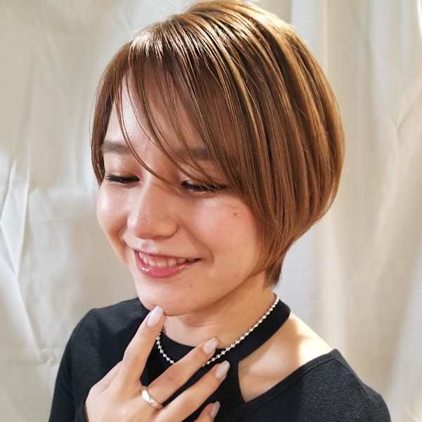 安定のショートボブ