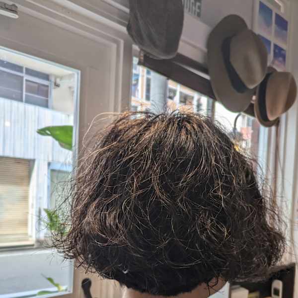 スパイラルパーマ