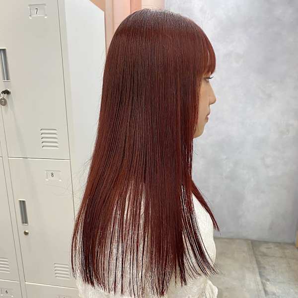 【松本　華】ケアブリーチ×やわらかチェリー