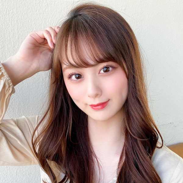 韓国ヘア/レイヤーカット/前髪あり/20代30代/ネビージュ