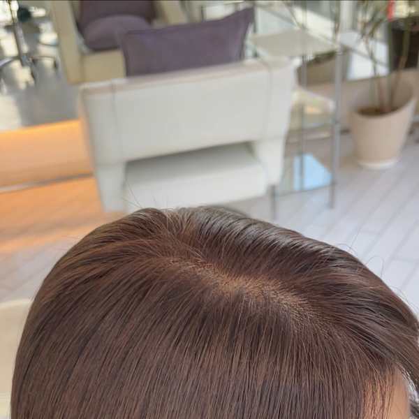 アフター → ビフォア 右にスワイプ【白髪染め/脱白髪染め】