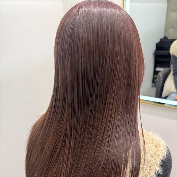 『ROW町田』美髪艶×赤茶ブラウンカラー