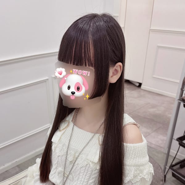 重ためぱっつん前髪×太めリップライン姫カット*まゆ