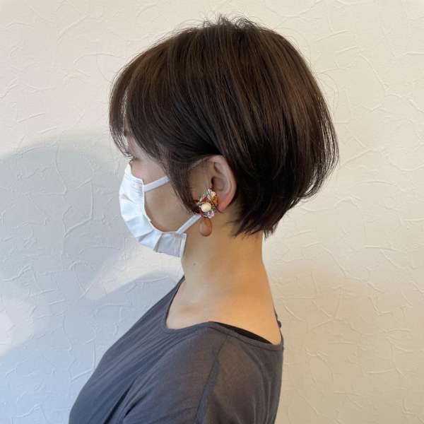 大人可愛い/ショートヘア|latte hair lily