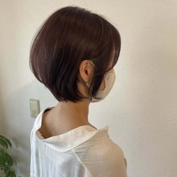 大人可愛い/ショートヘア|latte hair lily