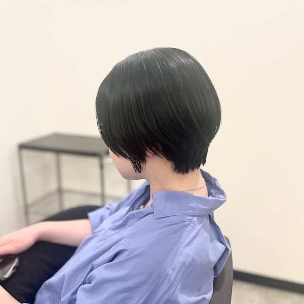 |襟足すっきり ショートボブ|