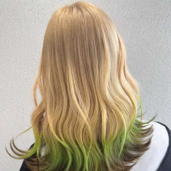 エンドカラー_ダブルエンドカラー_エンドカラーグリーン