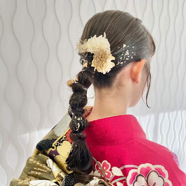 結婚式 成人式 卒業式 入学式 前撮り ヘアセット