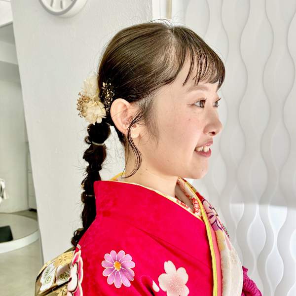 結婚式 成人式 卒業式 入学式 前撮り ヘアセット