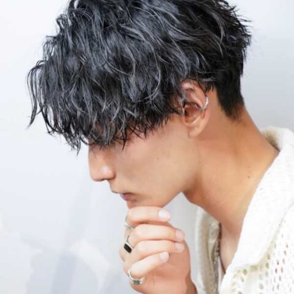 【メンズパーマスタイル】|Grandir