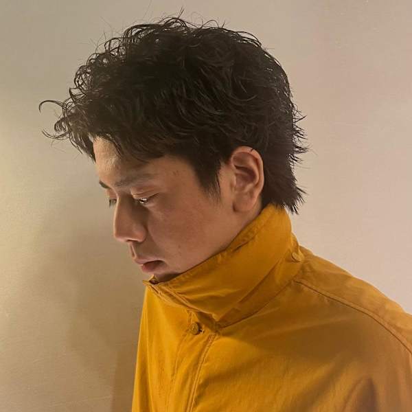 men's short style パーマ/仙台