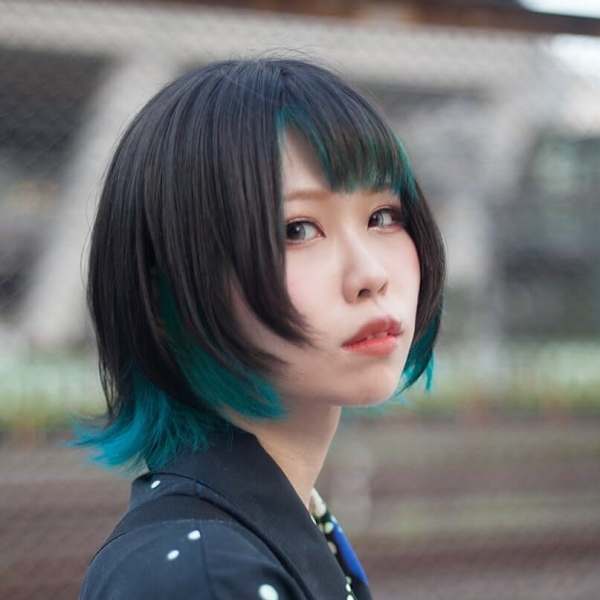 【TSUBASA】グレー×ターコイズブルー
