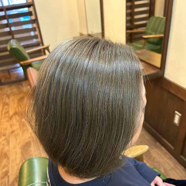 オリーブベージュ　ハイライト|Piece of Hair