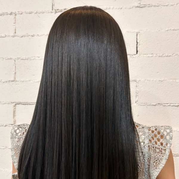 髪質改善トリートメント　地毛風カラー　サラサラストレート|atelier mim