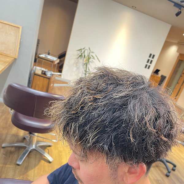 ツイストスパイラル×波パーマ|Terrace soar