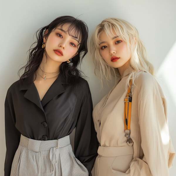 ブリーチカラー、ダブルカラー